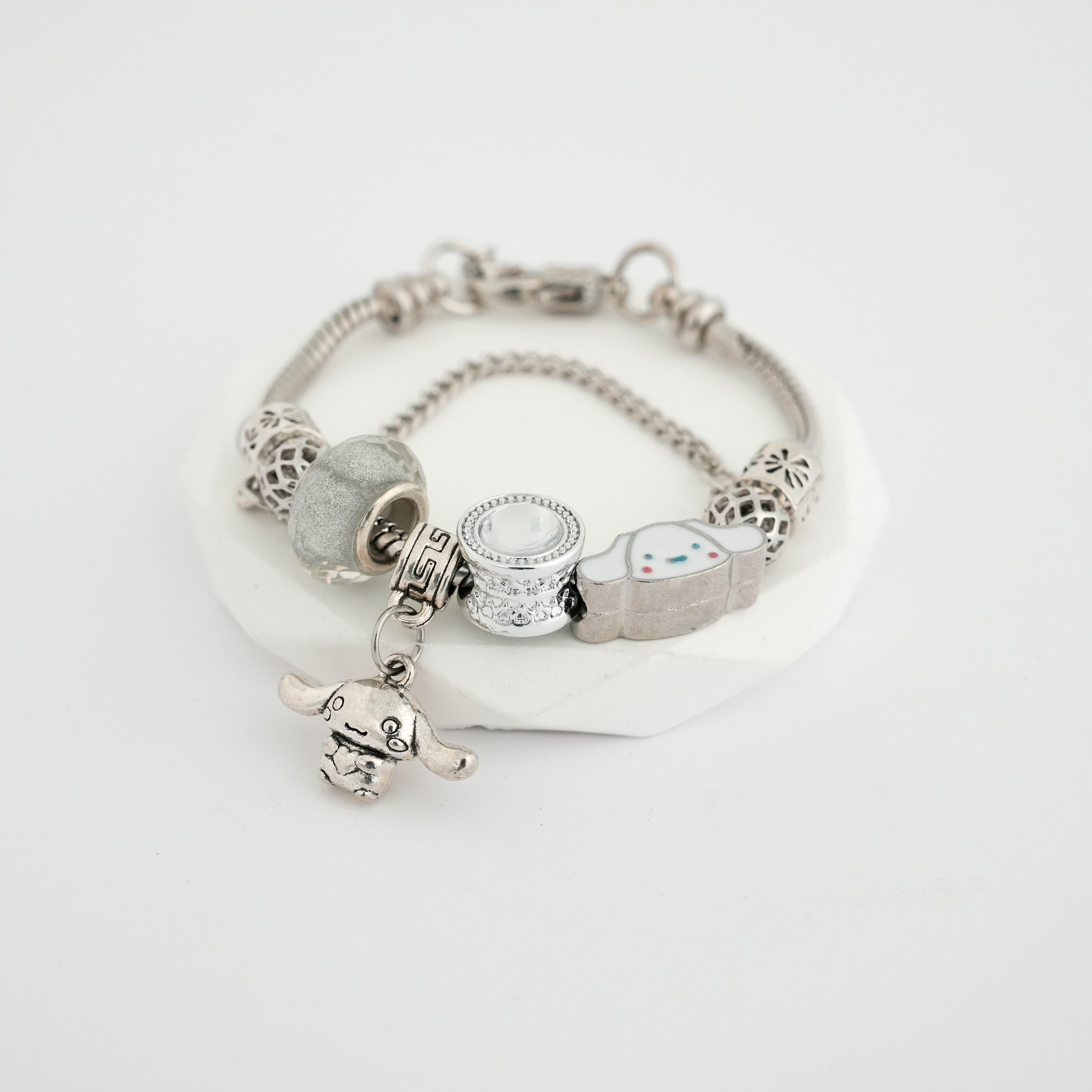 Cartoon charm bracelet