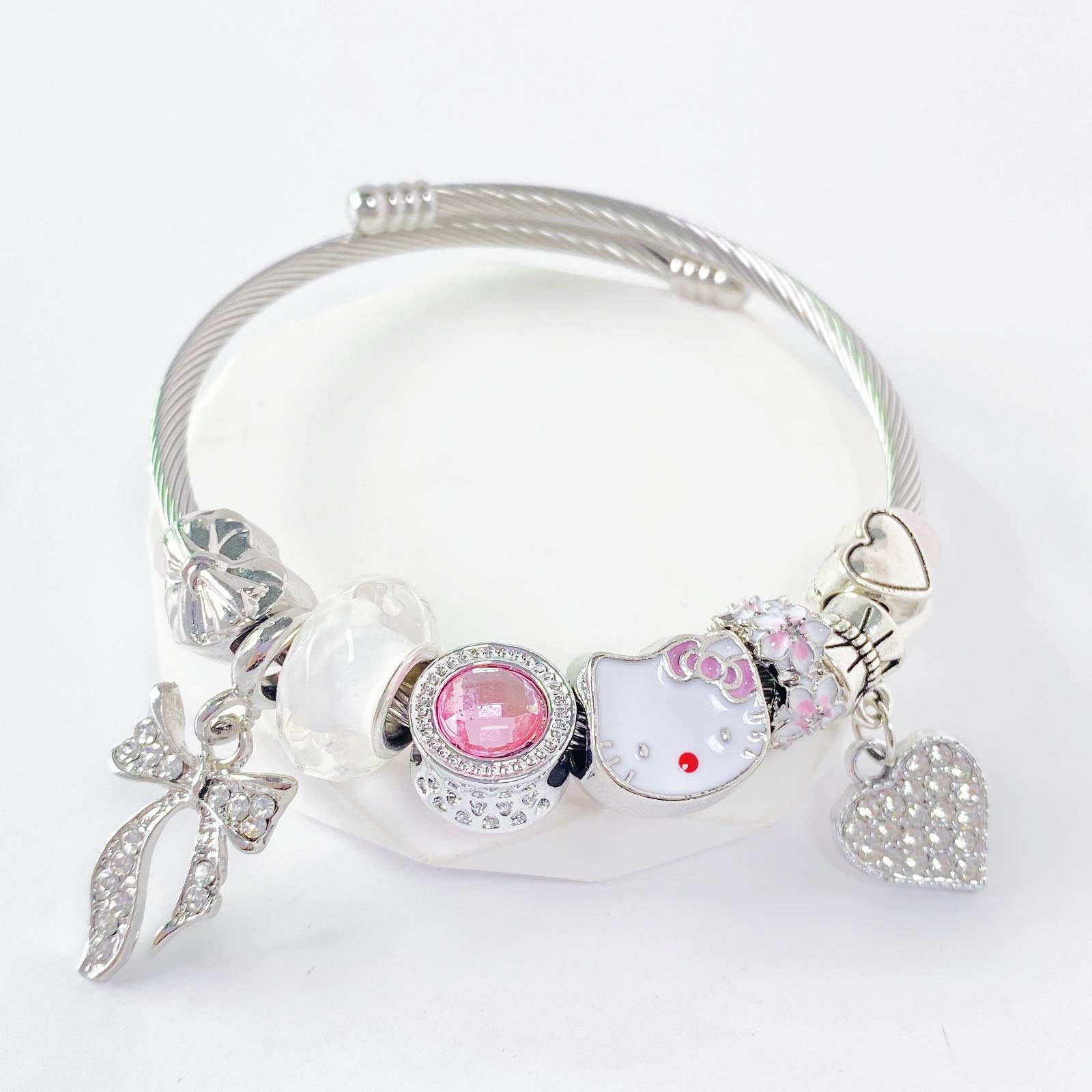 Cartoon charm bracelet