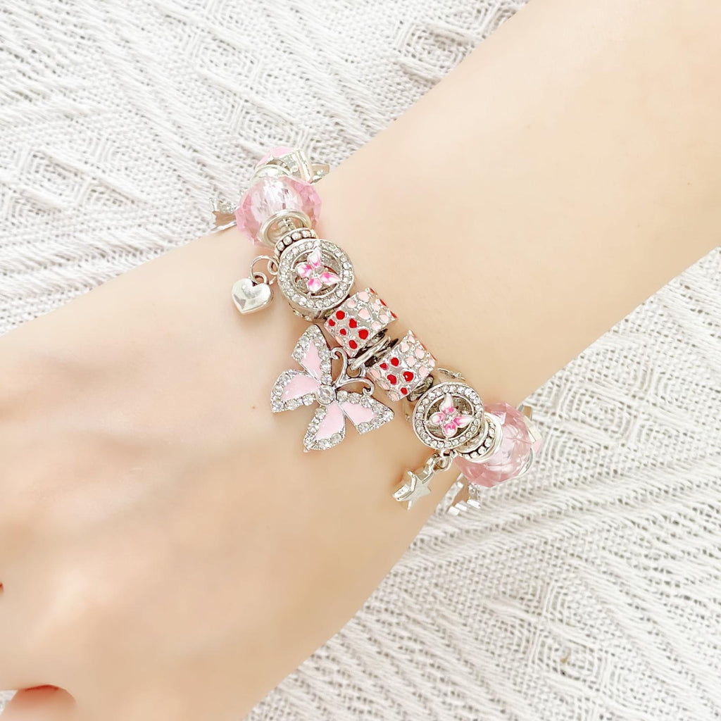 Pink butterflies