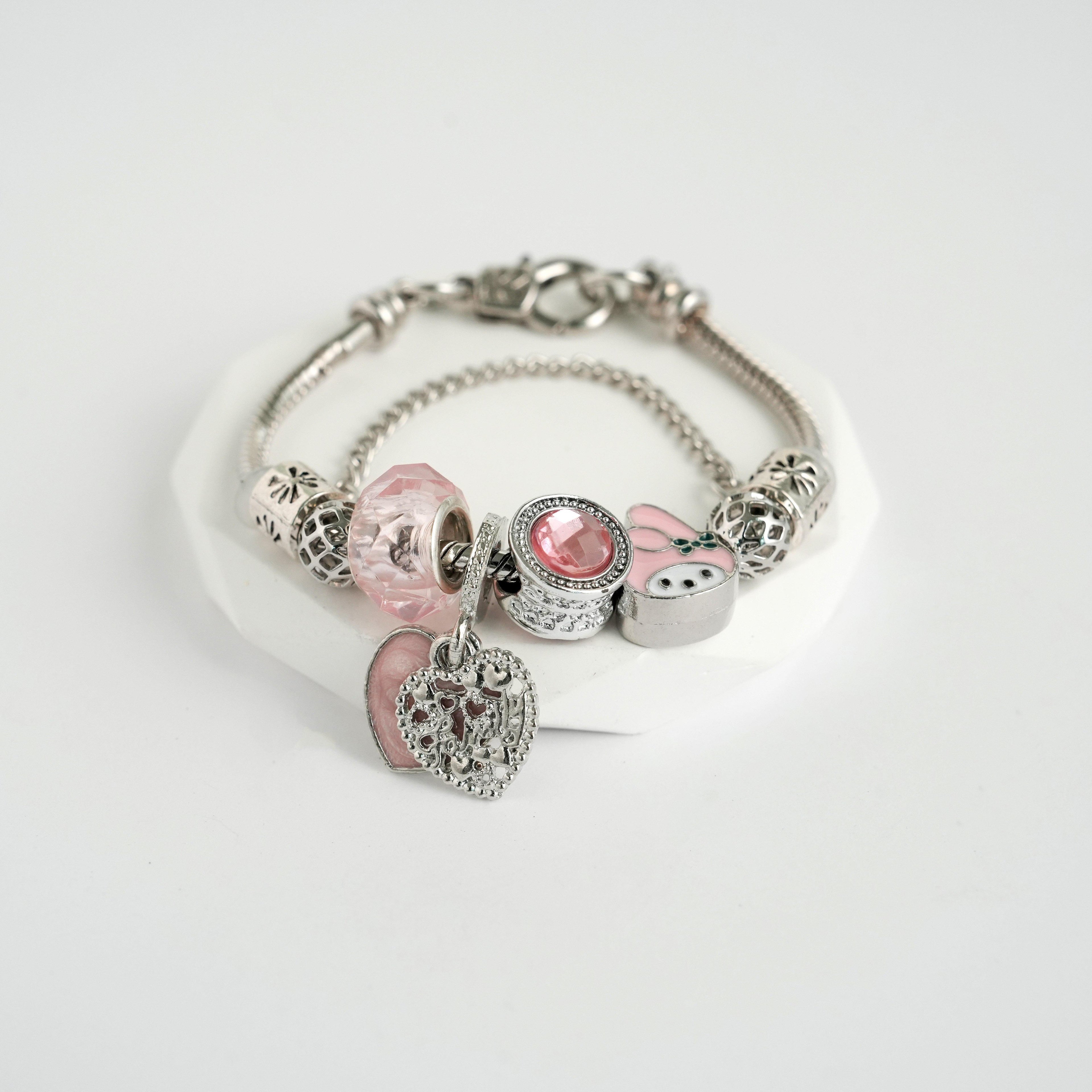 Cartoon charm bracelet