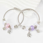 Silver little flowers