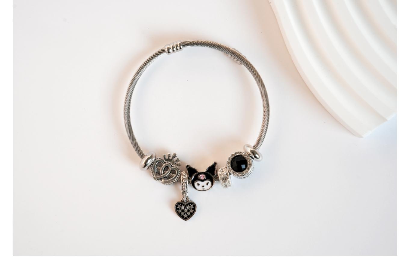 Cartoon charm bracelet